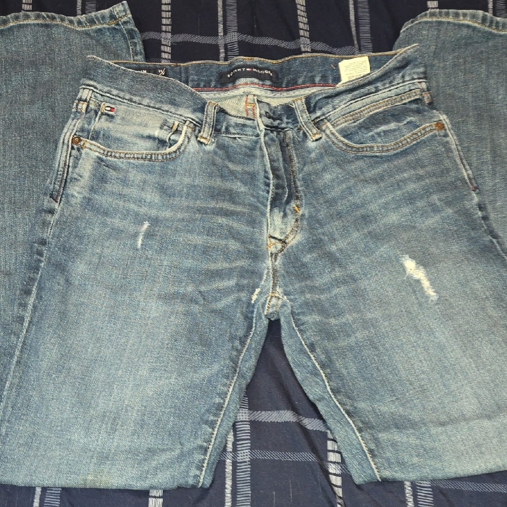 Tommy Hilfiger Denim Blue Straight Jeans